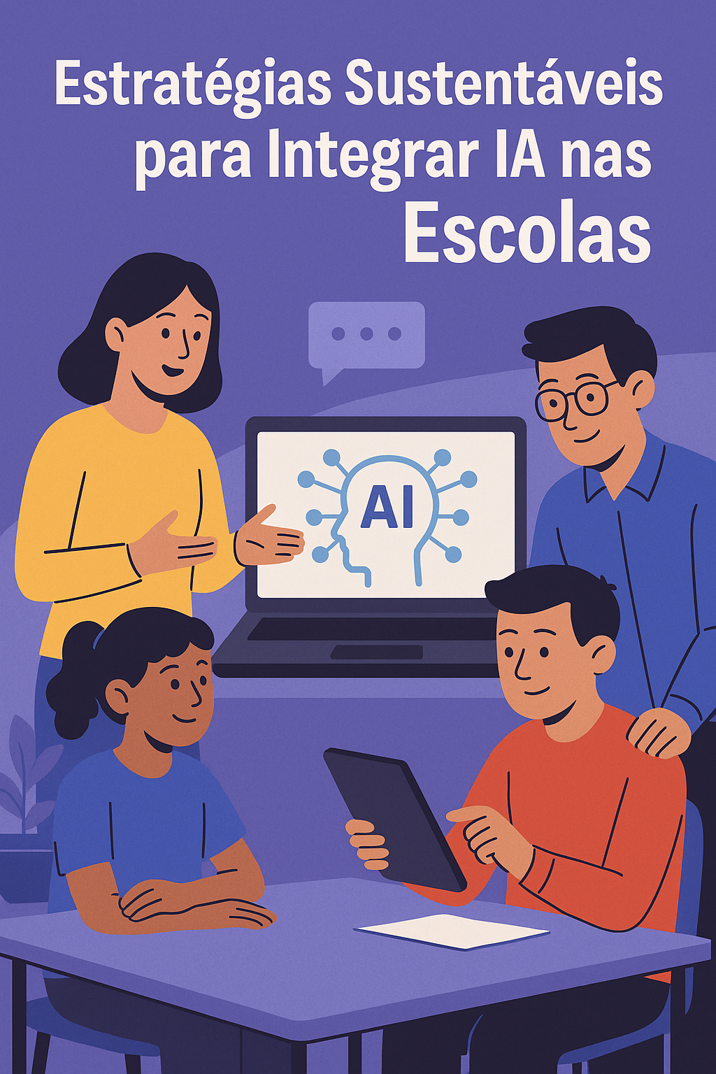 Guia Prático: Estratégias Sustentáveis para Integrar IA nas Escolas
